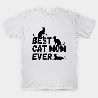 Best Cat Mom Ever T-Shirt